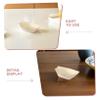 UPKOCH 200pcs Disposable Wooden Sushi Serving Trays Unique Boat-shaped Plates for Appetizers Desserts Snacks for Parties Picnics Bbq and Daily Dining view 3