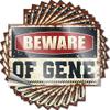 Car Stickers for Men Beware of Gene Funny Sticker 10 Pcs Funny Stickers for Cars Decal Stickers for Cars (Size : 12X18CM) view 1