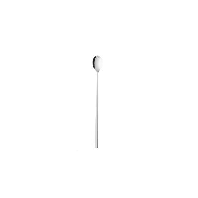 Soup Spoons Stainless Steel Long Handle Stirring Spoon Spoon Seasoning Coffee Spoon Long Ice Spoon Dessert Honey Spoon Dinner Spoon Table Spoon (Size : CH)
