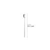 Soup Spoons Stainless Steel Long Handle Stirring Spoon Spoon Seasoning Coffee Spoon Long Ice Spoon Dessert Honey Spoon Dinner Spoon Table Spoon (Size : CH) view 2