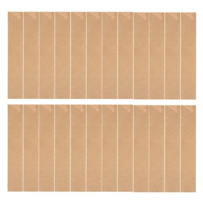 Beaupretty Kraft Paper Chopsticks Bag Disposable Chopsticks Packing Sleeves 200pcs for Takeout Supplies