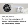 2 Pcs Replacement Non-Slip Wheel Tires for iRobot Braava Jet M6 (6110) (6012) (6112) (6113) Ultimate Wi-Fi Connected Robot Mop view 4