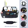 FRECOLSH XL Professional Cleaning Caddy for Cleaning Suppliers, 17" Wearable Cleaing Bag for Housekeepers, Cleaning Organizer, Detailing Bag view 4