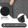 REFETONE Front Door Mat 32" x 40", Non-Slip Low Profile Doormat, Dark Gray view 2