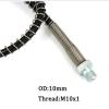 High Pressure Airsoft Quick Connect Hose with Spring Wrapped M10X1 Male Female Thread for Pcp 63 Mpa 2pcs (21 inch) view 3