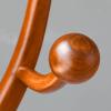 Coat Rack Freestanding Wood Tree Rack with 8 Hooks, Creative Design Tree Branch-look, Coat Tree Clothes Hanger Stand with Stable Sphere Base for Entryway, Hallway, Bedroom - Load 160lbs (Light Brown) view 4