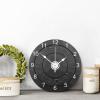 ArogGeld Barbell Standrd Wall Clock Gym 10 Inch Large Wall Clocks Battery Operated Barbell Weight Plate Wall Hanging Art Modern Home Gym Decor for Living Room Kitchen Bedroom Office view 4