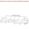 Custom Made NORSBORG Sectional Couch Velvet Replacement Cover Fits IKEA Norsborg 2 Seat with 2 Chaise Lounges Sofa,Only Cover. (Moon Orchid) view 3
