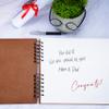 Graduation Guest Book 2025, Personalized with 5 Designs & 5 Rustic Colors - 2 Optional Sizes - Customized Guestbook Registry Sign-in with Name - Date, Hard Cover Laser Engraved Guest Book, D5 view 4