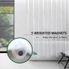 AooHome Stall Clear Plastic Shower Curtain Liner, 36x72 Premium Light Weight EVA 4G Plastic Bathroom Shower Liner with Rustproof Metal Grommets and 3 Magnets for Shower Stall(No Hooks) view 4