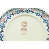 Polmedia Polish Pottery Pasta Bowl 9-inch - Last Summer Flowers Pattern Handmade in Boleslawiec Poland + Certificate of Authenticity view 4