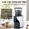 Automatic Conical Burr Mill Coffee Grinder, with 31 Grind Settings for Espresso Turkish Coffee Pour Over (Color : BCG819, Size : EU_220V) view 2