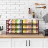 MOOACE Can Rack Organizer, 2 in 1 Can Storage Dispenser Holds up to 72 Cans, Can Organizer for Pantry Kitchen Cabinet, Brown view 3