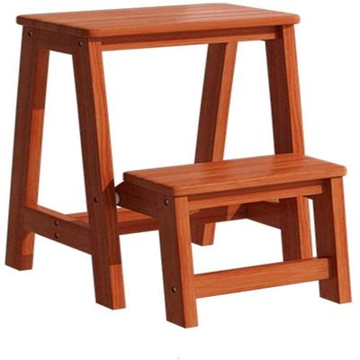 Wood Step Stool Ladder Foldable Ladder Stool for kids 3 Steps Wood Foot Stools Adult Stepladder Portable Shoe Bench Flower RackIndoor Kitchen bathroom Folding Step Stool Large Heavy Duty ( Color : C