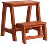 Wood Step Stool Ladder Foldable Ladder Stool for kids 3 Steps Wood Foot Stools Adult Stepladder Portable Shoe Bench Flower RackIndoor Kitchen bathroom Folding Step Stool Large Heavy Duty ( Color : C view 1
