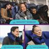 Cabeau Inflatable Travel Pillow  Air TNE  Adjustable, Lightweight, and Supportive for Sleeping on Airplanes, Trains, and Cars Customized Fit and Compact Carrying Case (Royal Blue) view 4