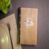 Wooden Menu, Menu, Menu Cover, Restaurant Menu Cover (Legal paper size, oak) view 3
