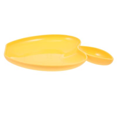 Anneome Dumpling Plate Sauce Dish Wide Use Serving Tray for Restaurants Homes and Parties