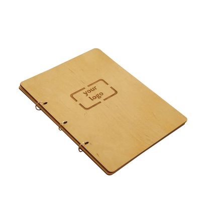 Wooden Menu, Menu, Menu Cover, Restaurant Menu Cover, FREE ENGRAVING (Legal paper size, chestnut)