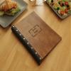 Wooden Menu, Menu, Menu Cover, Restaurant Menu Cover (Junior Legal size, chestnut) view 3