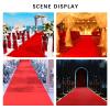 Wedding Aisle Runner Rug Red Walkway Carpet Event Carpet Mat Non-Slip Runway Rug Roll for Party Beach Indoor Outdoor Decoration, Cuttable Polyester 10m 20m (Size : 1.2x20m) view 4