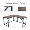 Computer Office Desk for Home Working Gaming PC Table Workstations Writing Table Home view 3