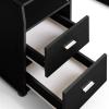 47 Inch Small Desk Essential Home Office Computer Desk with Pull-Out Keyboard Tray and Drawers Study Desk with Storage view 4