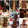 Chocolate Fountain Small Chocolate Fountain Machine for Melting Chocolate Stainless Steel Heated Basin Chocolate Fountain for Kids and Parties Easy to Assemble 3-Tiers view 4