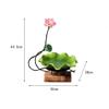 Home Fruit Plate Creative Modern Living Room Coffee Table High-end Ceramic Home Chinese Style New Chinese Lotus Leaf Plate view 2