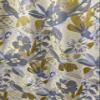 Yellow Window Curtains Drapes for Living Room 120 Inch Length 1 Panel Set Long Cotton Linen Textured Floral Jacquard Semi Blackout Farmhouse Darkening Curtain for Bedroom (Grommet, 100"W x 120"L) view 4