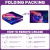 2'7" x 3'11" Galaxy Lion Rug 3D Fierce Lions Area Rugs for Kids Bedroom Living Room Playroom Gameroom Boys Glitter Carpet Throw Rugs Floor Mat 47 in X 31 in view 3
