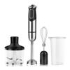 Hand Blender Smart Stick 600W 2 Speed and Turbo Mode Handle with Whisk Chopper/Grinder Bowl and Beaker/Measuring Cup view 1