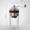 2 Pack Manual Coffee Grinder - Hand Coffee Bean Grinder Stainless Steel Coffee Grinder Great for Espresso More Premium Coffee Gadgets are an Excellent Coffee Lover Gift Idea view 2