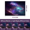 5' X 7' Galaxy Area Rug Bedroom Living Room for Girls Kids Boys Carpet Nebula Vortex Throw Rugs Purple Blue Cloud Floor Mat view 2