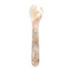 Natural Shell Caviar Spoons Fork Mother of Pearl Caviar Spoons Cocktail Stirring Spoons for Caviar, Egg, Ice Cream, Coffee, Serving(A Spoon) view 1
