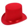 DECHOUS Black Hat Crowns for Adults Funny Party Hats Black Tuxedo for Men para para Mujer Red Hat for Men Dress up Hats Costume Hat Party Costume Hat Clothing Jazz Hat Top Hat view 1