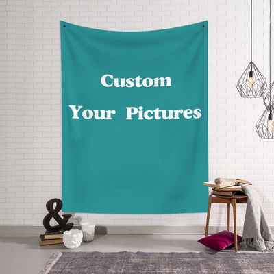 Arrebolart Make Your Own Custom Tapestry with Uploading Photo Text Banner, Personalized Customized Tapestry Wall Hanging for Bedroom, Aesthetic Teen Girl Room Decor 36x60 inch Vertical Tapestries