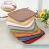 ZTGL Chair Cushion for Dining Room Chairs, Non Slip Horseshoe Chair Cushion Metal Wooden Kitchen Chair Seat Pad Cushion with Ties,Black,42cmx40cm(4PCS) view 2