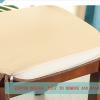 ZTGL Chair Cushion for Dining Room Chairs, Non Slip Horseshoe Chair Cushion Metal Wooden Kitchen Chair Seat Pad Cushion with Ties,Black,42cmx40cm(4PCS) view 4