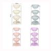 JATIBOSH Kitchen Storage Trolley Shelf Trolley Plastic Trolley Rack Household Trolley Kitchen Storage Multi-Function Movable view 2