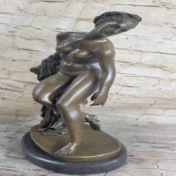 Abstract Woman Nude Girl Bronze Statue Art Deco Sculpture Figurine Figure Decorative Statues Deal by Bronze Corner