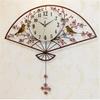 TATSEN Pendulum Clock Retro Iron Wall Clock Fashion Clock Living Room Decoration Clock Quartz Clock view 2