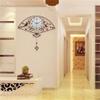 TATSEN Pendulum Clock Retro Iron Wall Clock Fashion Clock Living Room Decoration Clock Quartz Clock view 3