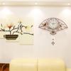 TATSEN Pendulum Clock Retro Iron Wall Clock Fashion Clock Living Room Decoration Clock Quartz Clock view 4