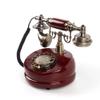 Kvynzz Audio GuestBook Telephone with Classic Retro Craftsmanship for Confessional Wedding Birthday Party Special Events (Red) view 3