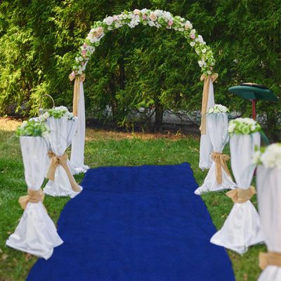 Wedding Aisle Runner Outdoor Indoor Wedding Decorations, 2mm Thickness Wedding Carpet Runner for Party
