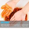 Meekear Food Prep Disposable Gloves, TPE Clear Latex-Free Food Safe Cleaning Gloves, BPA Free, Powder Free, Oil Tight (200, Medium) view 4