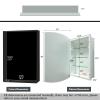HESONTH 22x30 inch Medicine Cabinet Frameless Bathroom Mirror Cabinet Recess or Surface Mounted Medicine Cabinet with Mirror Cabinet for Bathroom Living Room Toilet Kitchen view 2