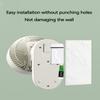 HSPLXYT Convenient Silent 3-Speed Wall Mount Fan,Oscillating Fans with A Remote, Small Air Circulator Fan,9H Timer, Easy Operation view 3