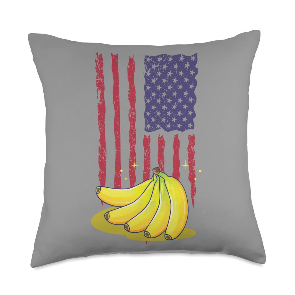 Banana Suit Adult Yellow Boys Banana Costume Banana Decor Throw Pillow